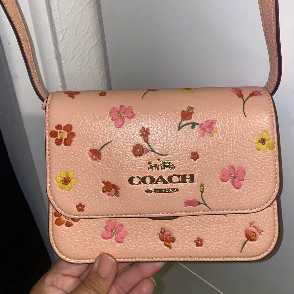 Coach Floral Crossbody Bag